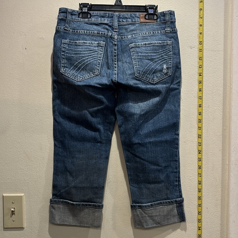Vigoss Women's Capris Blue Jeans - Picture 3 of 6